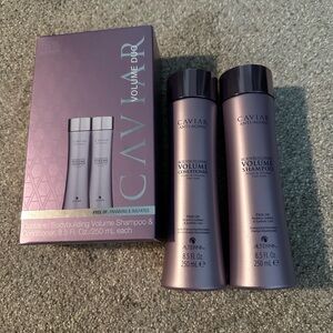NIB Alterna Caviar anti aging bodybuilding volume shampoo and conditioner